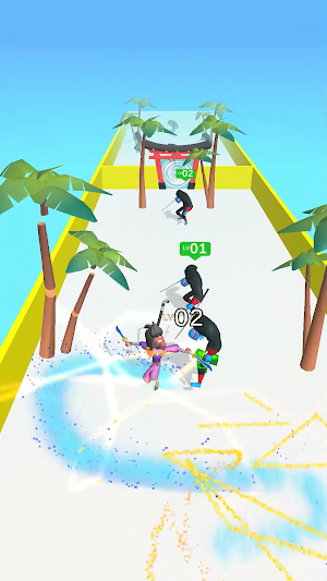 Sonic Ninja Screenshot 1