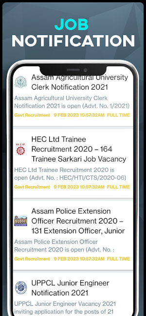 JobsCafe App- Govt Jobs Alert Screenshot 0