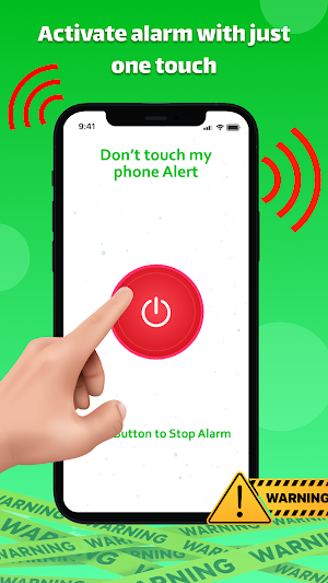 Antitheft: Don't Touch Phone Screenshot 2