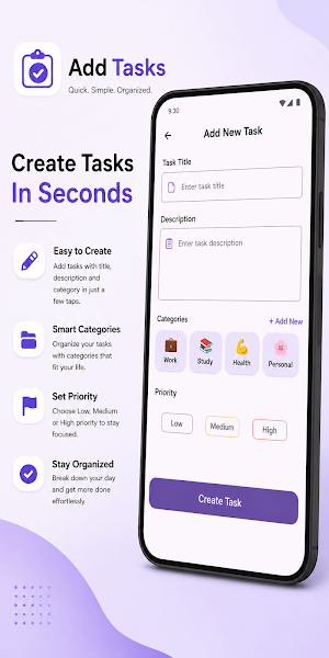 To Do List - TaskFlow Screenshot 3