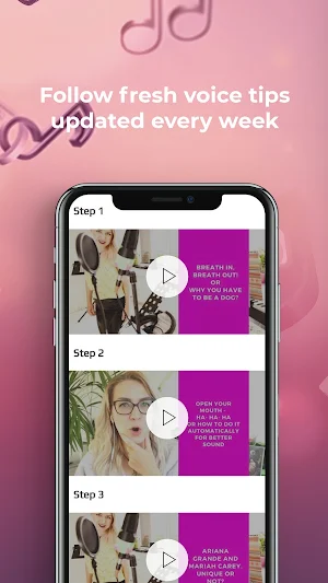 Singing Birds Voice Studio Screenshot 2