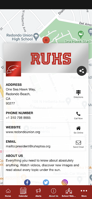Redondo Union HS & PTSA Screenshot 2