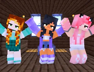 Girl Skins Mod for mcpe Screenshot 0