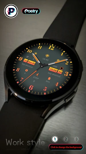 Three dials Orange Screenshot 0
