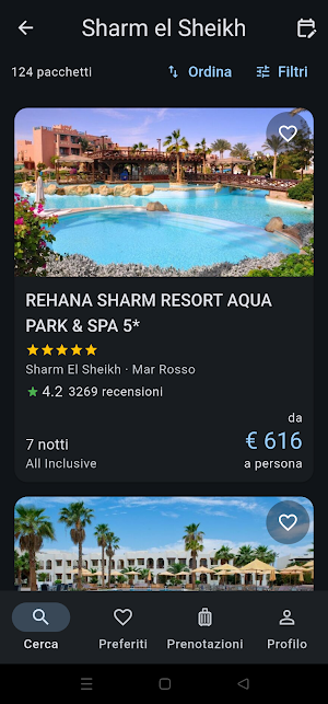 YallaYalla - Viaggi e Vacanze Screenshot 2