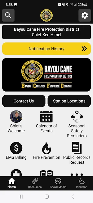 Bayou Cane Fire Protection LA Screenshot 0