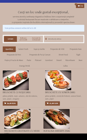 Restaurant Kristal Screenshot 2