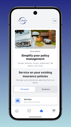 A.E. Mazika Insurance Screenshot 2