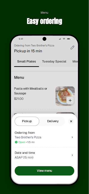 Two Brothers Pizza To Go Screenshot 2