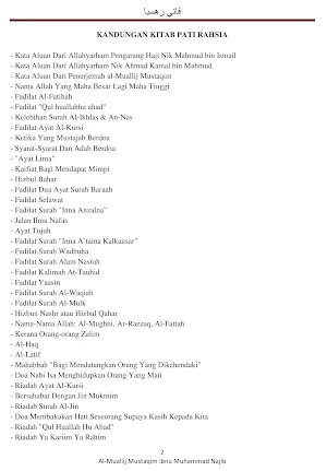 Kitab Pati Rahsia Screenshot 1