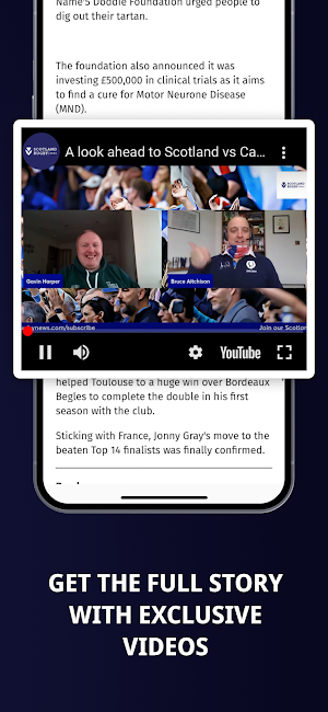 Scotland Rugby News Screenshot 3