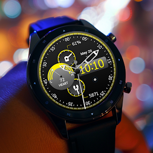 Key WF26 Hybrid Watch Face Screenshot 1