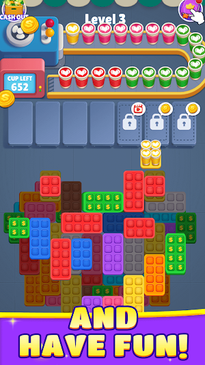 Coffee Sort Jam: Cup Master Screenshot 1