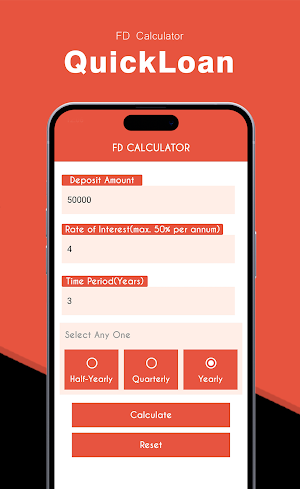 QuickLoan -EMI Loan Calculator Screenshot 2