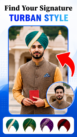Punjabi Turban Editor Screenshot 2