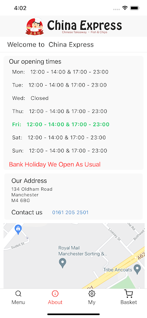 China Express Manchester Screenshot 1
