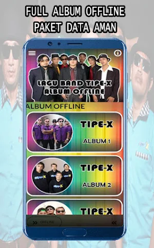 Lagu Tipe-X MP3 Offline Full Screenshot 2