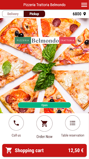 Pizzeria Trattoria Belmondo Screenshot 0