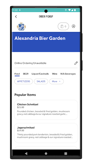 Alexandria Bier Garden Screenshot 1