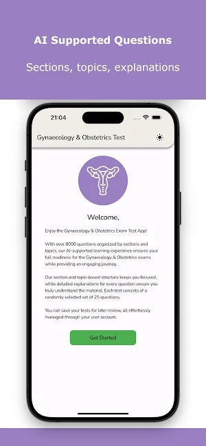 Gynaecology & Obstetrics Exam Screenshot 1