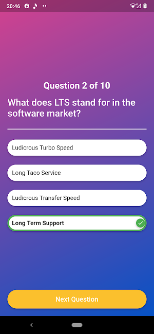 Trivia Quiz Screenshot 2