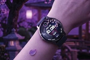 Sakura JT10 Wear OS Watch Face Screenshot 0