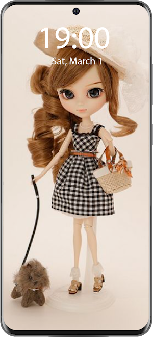 Doll Live Wallpaper Parallax Screenshot 1