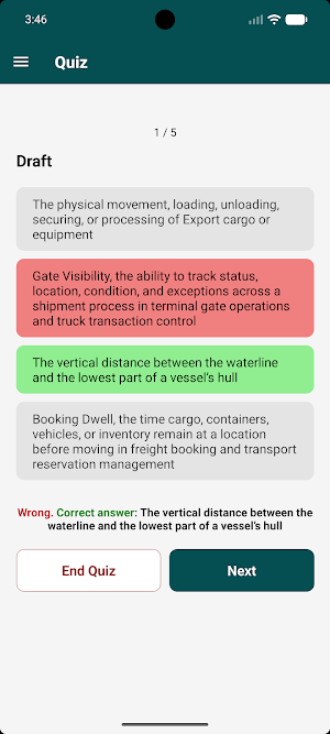 Ports-Logistics Terms Glossary Screenshot 2