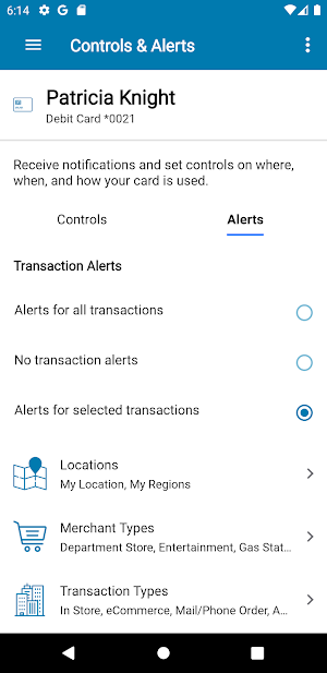 South Metro FCU CardSecure Screenshot 0
