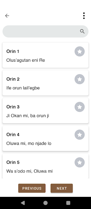 CAC Hymn Book Offline Screenshot 1