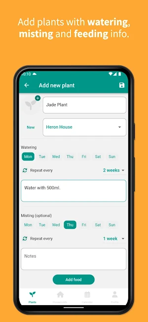 Plant Care Screenshot 2