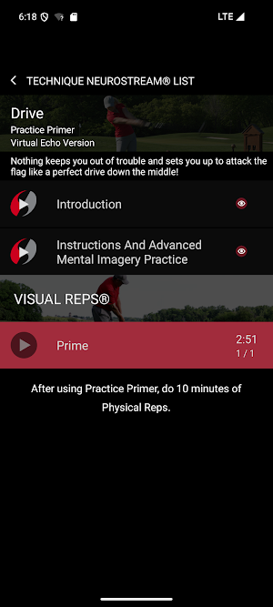 VISYN NeuroStream Training Screenshot 3