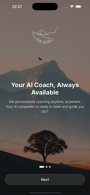 ViaEcho: AI Life Coach Screenshot 1