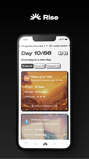 Rise: 66 Days Life reset Screenshot 0