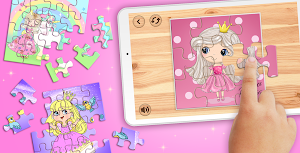 Princess Puzzles: game for girls Screenshot 0