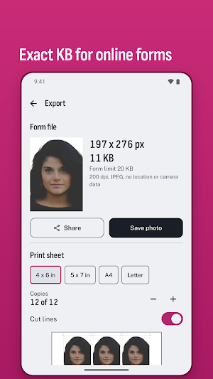 Passport Photo Maker Offline Screenshot 3