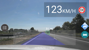 Driver Assistance System (ADAS) - Dash Cam Screenshot 0
