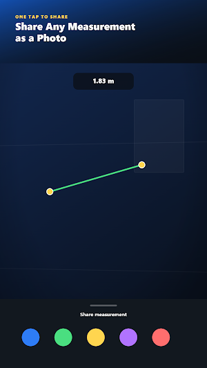 AR Ruler: Tape Measure Camera Screenshot 2