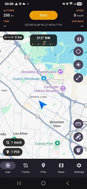 NomadTracks: GPS Map Tracker Screenshot 0