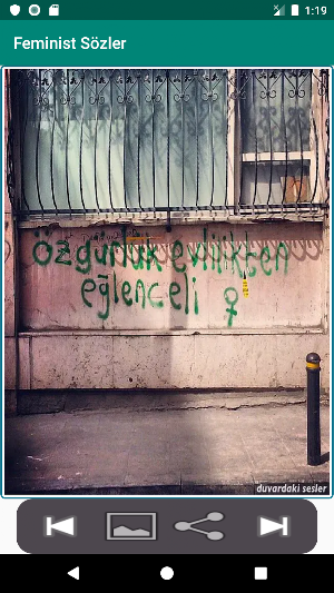 Feminist Sözler Screenshot 0