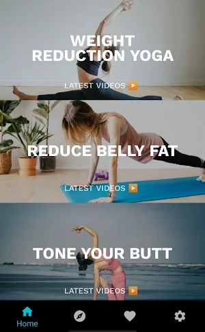 Yoga Exercises for Weight Loss Screenshot 1