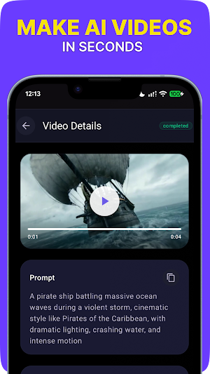 GenAI: AI Video Generator Screenshot 3