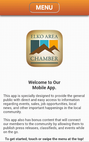 Elko Area Chamber of Commerce Screenshot 3