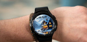 HSP Watch Face S7 SNOW Screenshot 0