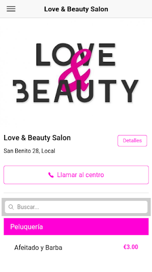 Love & Beauty Salon Screenshot 0