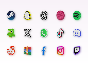 Medium PRO Icon Pack Screenshot 2