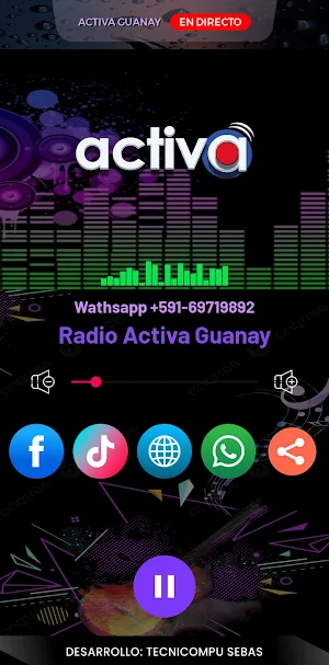 Radio Activa Guanay Screenshot 0