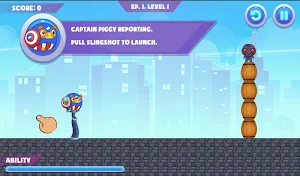 Vengadores Bird  Angry Screenshot 3