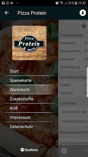 Pizza Protein Screenshot 2