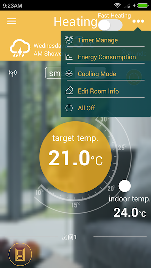 FloorHeating Screenshot 3